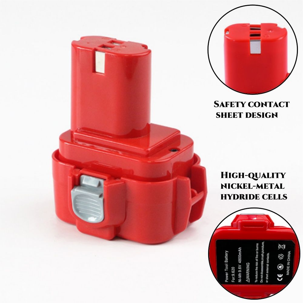 9.6V for Makita Battery 4.8AH  - огляд і ціна Gold 6138